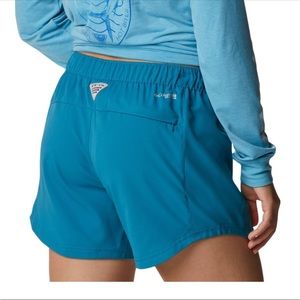 Columbia Womens PFG Tamiami Pull On Shorts Size XL NWT Color Deep Marine